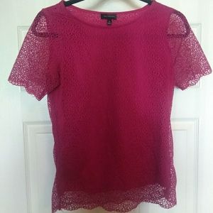 The Limited Bright Pink Blouse